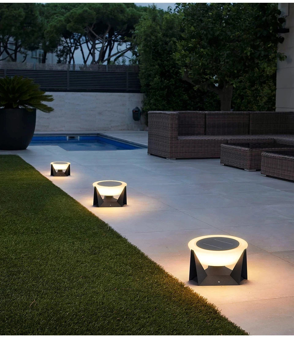 Ecovare™ Solar Pole Light | Garden Path Illumination