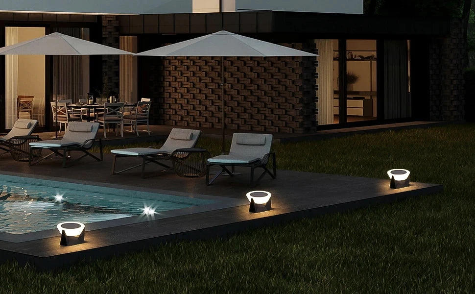Ecovare™ Solar Pole Light | Garden Path Illumination