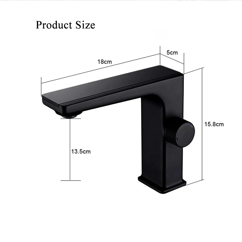 Ecovare™ LED Faucet – Temperature-Sensitive Light
