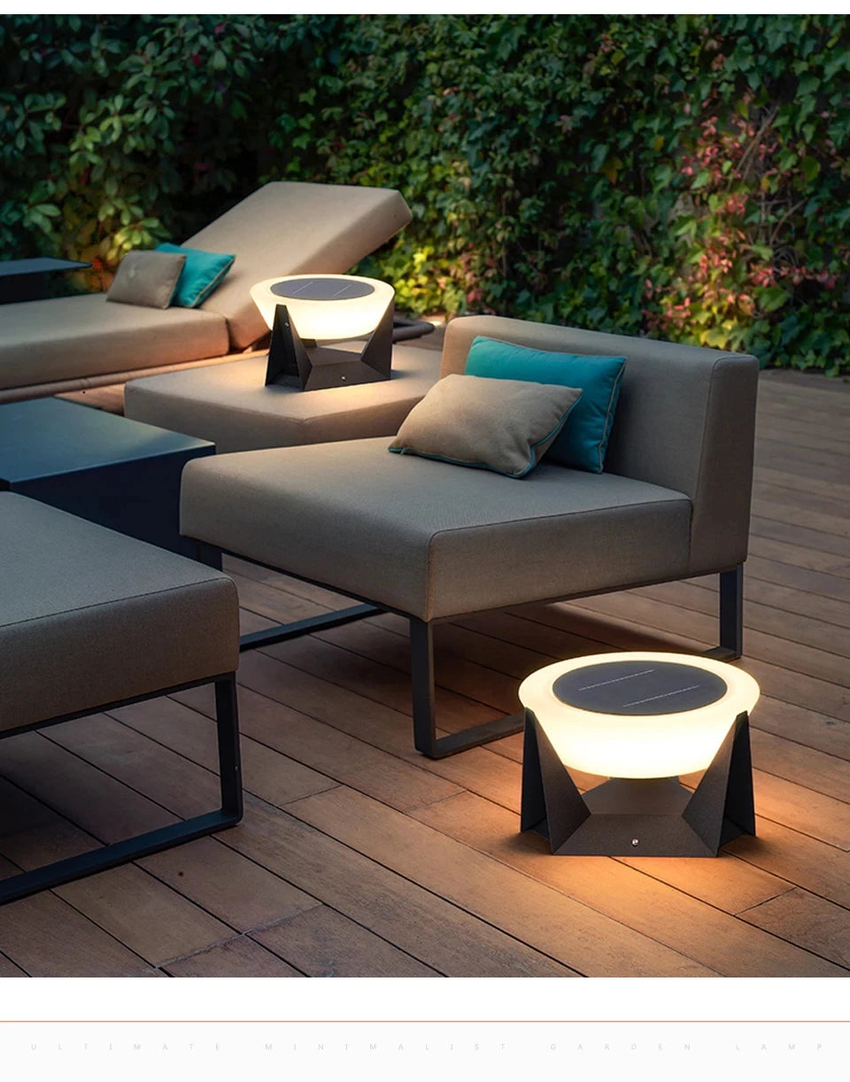 Ecovare™ Solar Pole Light | Garden Path Illumination