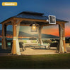 Ecovare™ Solar Pendant Lights – Remote & Waterproof