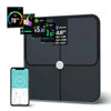 Ecovare digital body scale on modern bathroom floor
