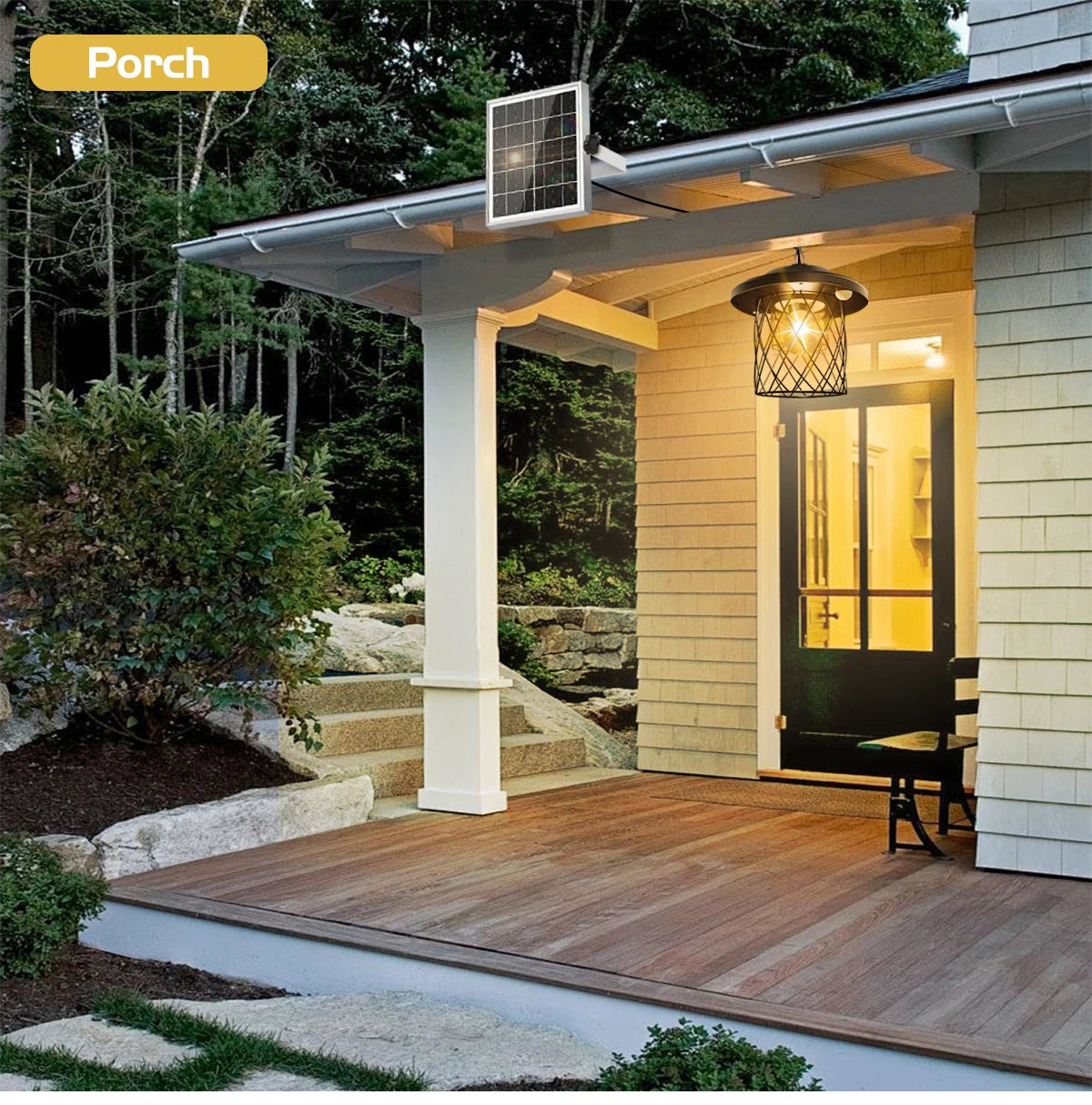 Ecovare™ Solar Pendant Lights – Remote & Waterproof