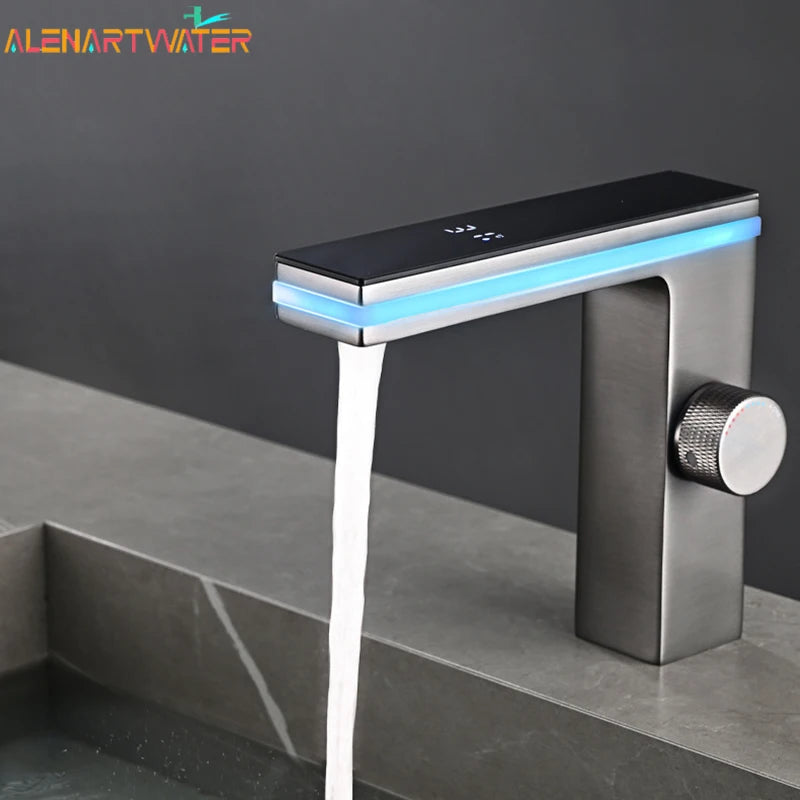Ecovare™ LED Faucet – Temperature-Sensitive Light
