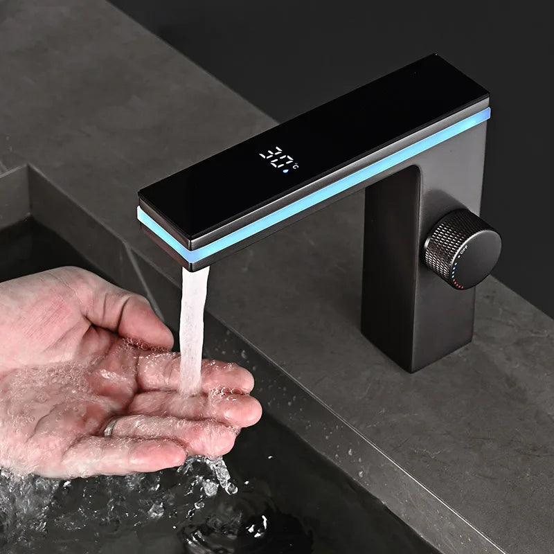 Ecovare™ LED Faucet – Temperature-Sensitive Light