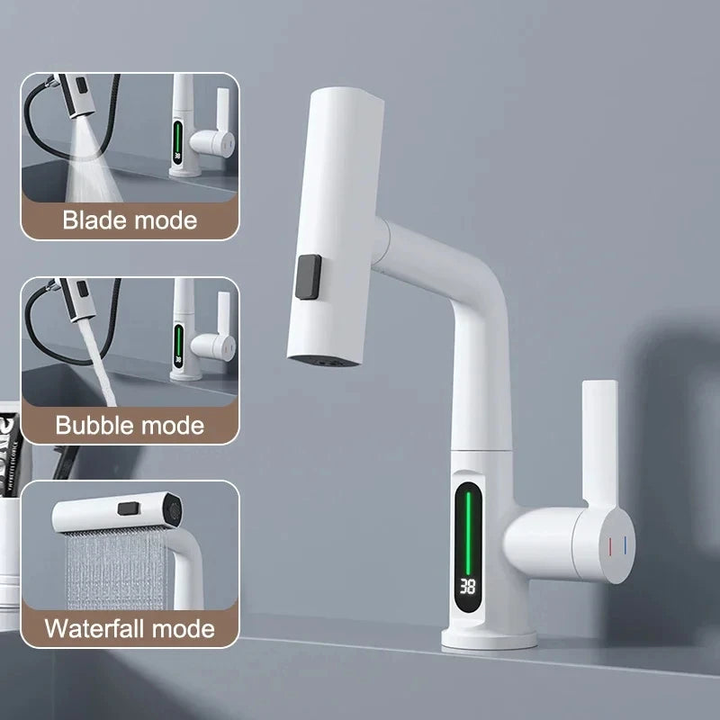 Ecovare™ Smart Basin | LED Display for Water Usage